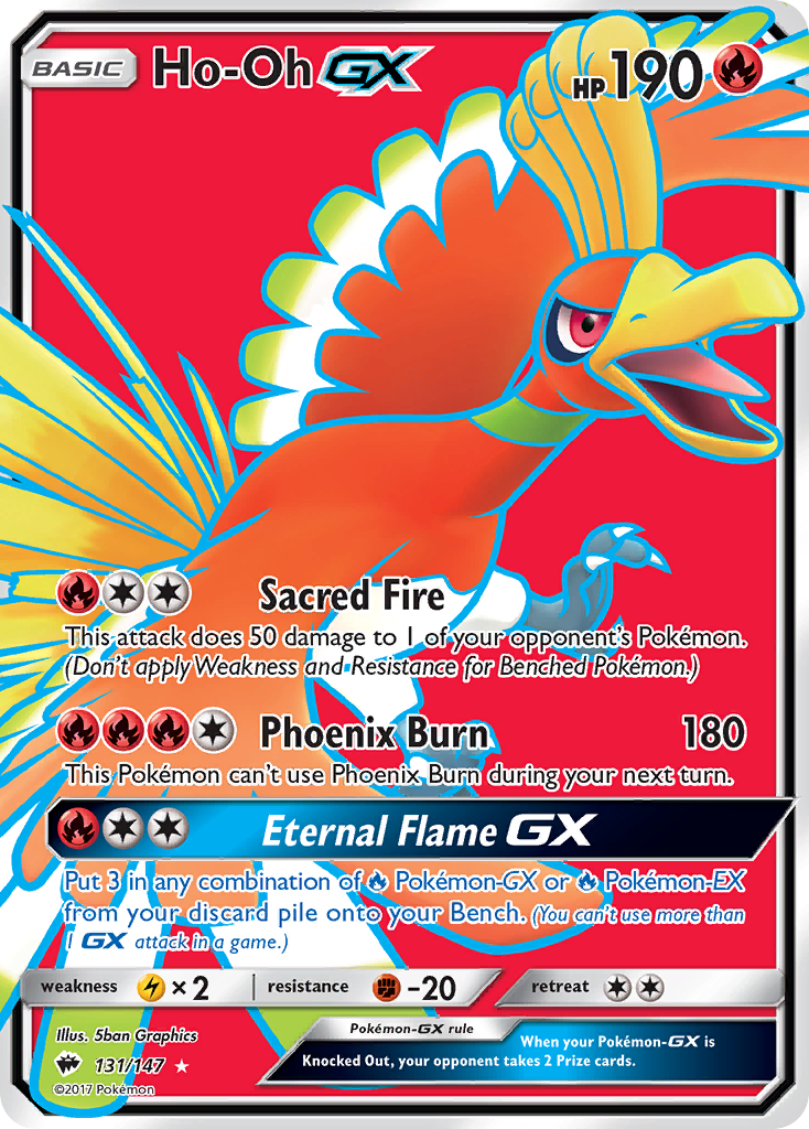 Ho-Oh GX (131/147) [Sun & Moon: Burning Shadows] | GnG Games