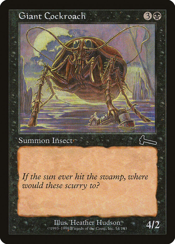 Giant Cockroach [Urza's Legacy] | GnG Games