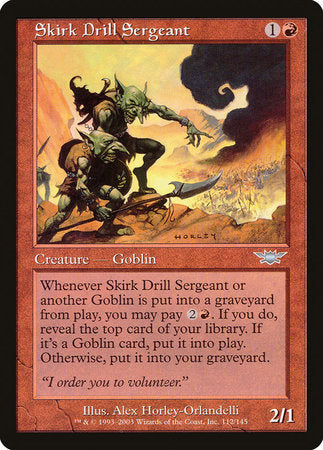 Skirk Drill Sergeant [Legions] | GnG Games