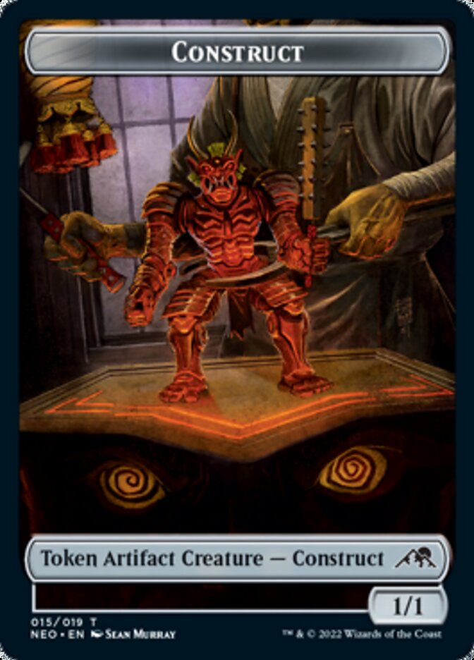 Construct (015) // Blood (017) Double-sided Token [Challenger Decks 2022 Tokens] | GnG Games