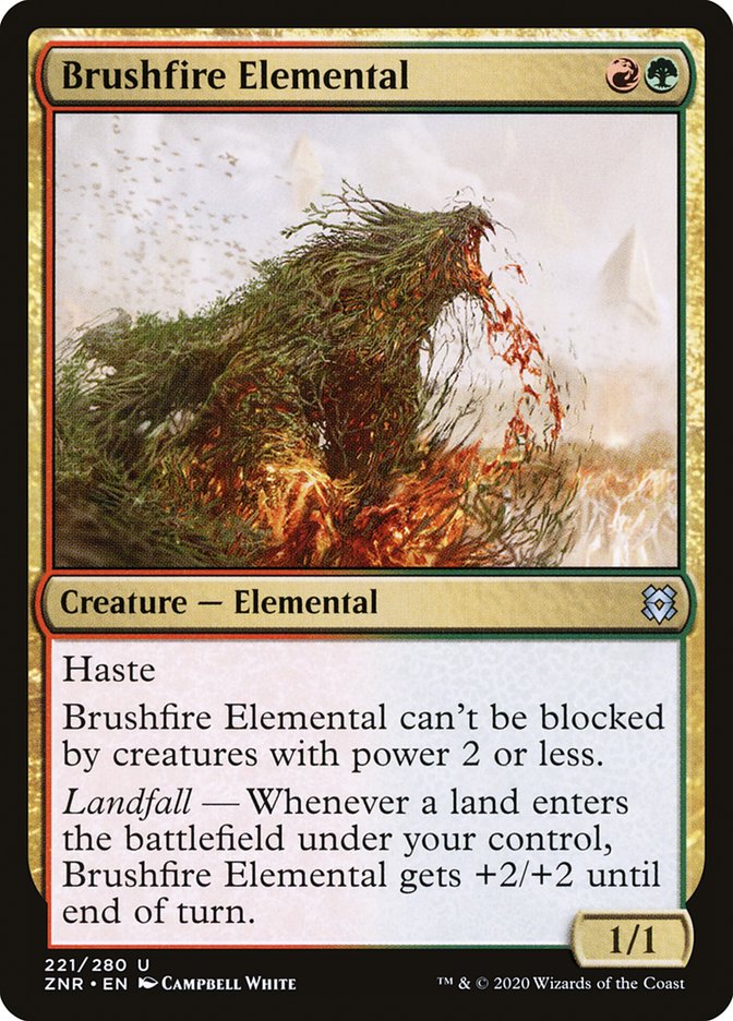 Brushfire Elemental [Zendikar Rising] | GnG Games