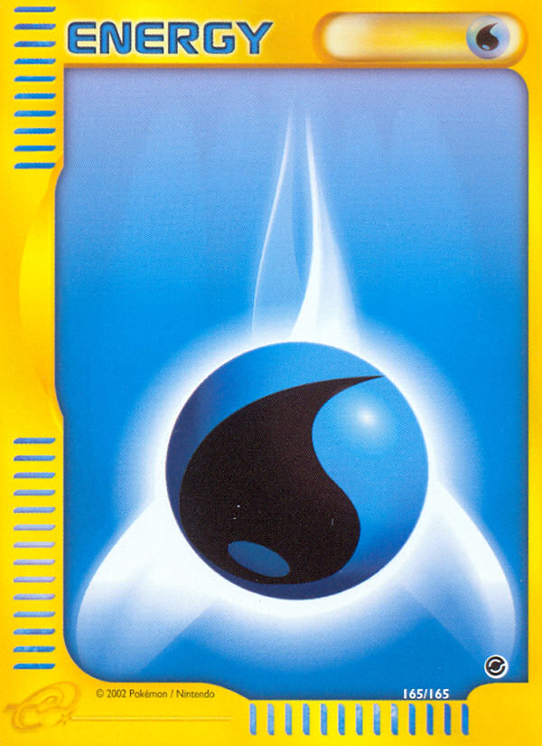 Water Energy (165/165) [Expedition: Base Set] | GnG Games