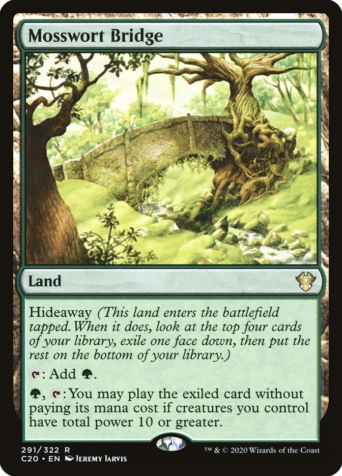 Mosswort Bridge [Commander 2020] | GnG Games
