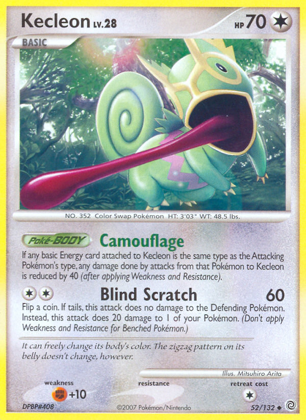 Kecleon (52/132) [Diamond & Pearl: Secret Wonders] | GnG Games