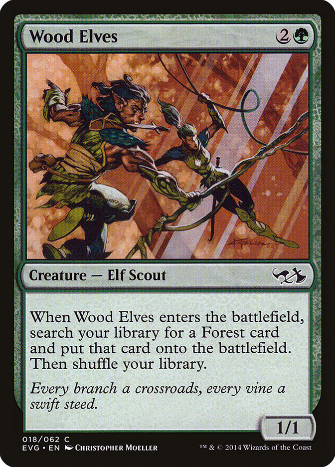 Wood Elves (Elves vs. Goblins) [Duel Decks Anthology] | GnG Games