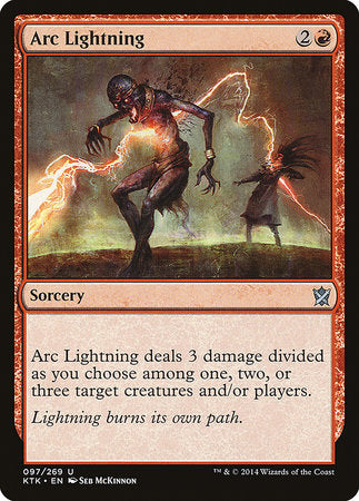 Arc Lightning [Khans of Tarkir] | GnG Games