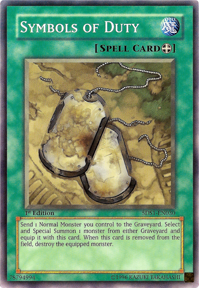 Symbols of Duty [5DS1-EN030] Common | GnG Games