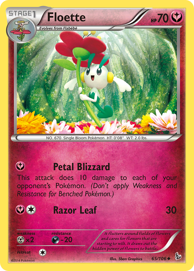 Floette (65/106) [XY: Flashfire] | GnG Games