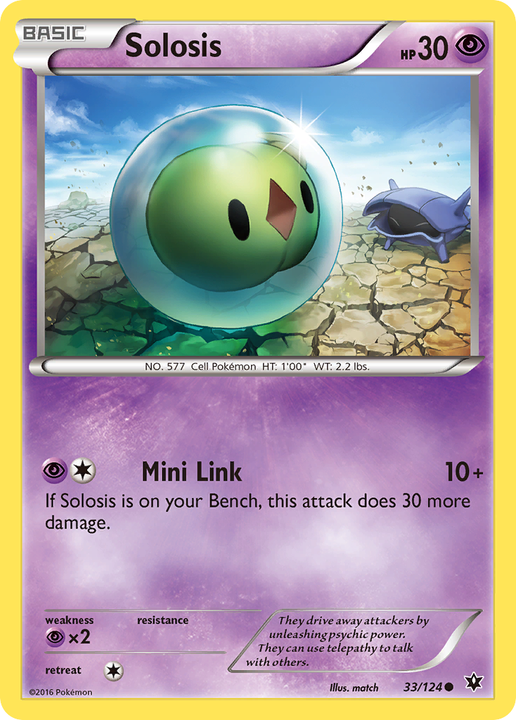 Solosis (33/124) [XY: Fates Collide] | GnG Games