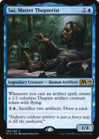 Sai, Master Thopterist [Core Set 2019 Promos] | GnG Games