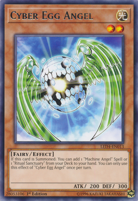 Cyber Egg Angel [LED4-EN013] Rare | GnG Games