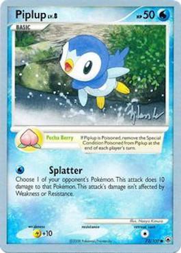 Piplup LV.8 (72/100) (Empotech - Dylan Lefavour) [World Championships 2008] | GnG Games