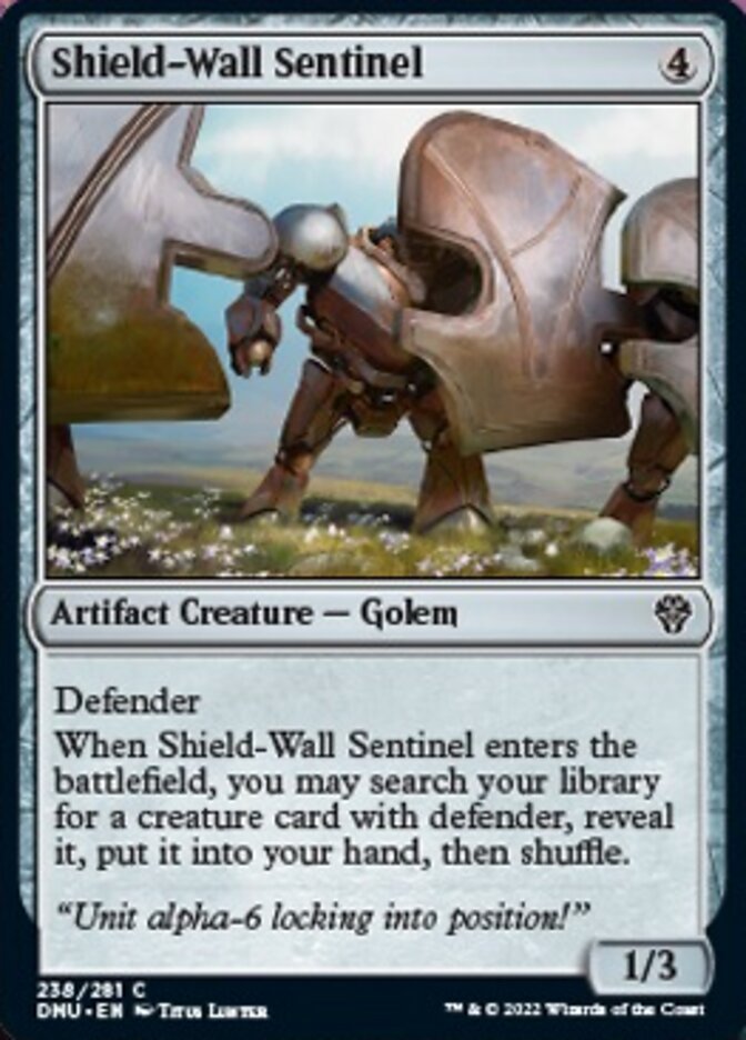 Shield-Wall Sentinel [Dominaria United] | GnG Games