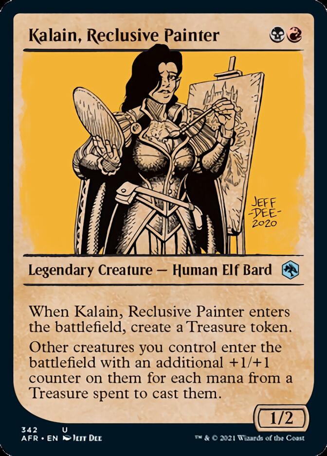 Kalain, Reclusive Painter (Showcase) [Dungeons & Dragons: Adventures in the Forgotten Realms] | GnG Games