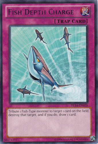 Fish Depth Charge (Blue) [DL14-EN018] Rare | GnG Games