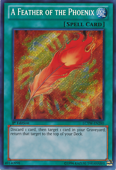 A Feather of the Phoenix [LCYW-EN280] Secret Rare | GnG Games