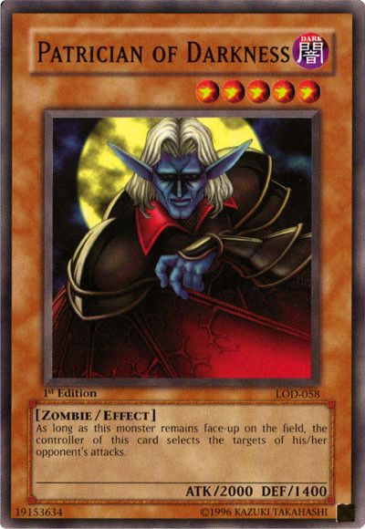 Patrician of Darkness [LOD-058] Common | GnG Games