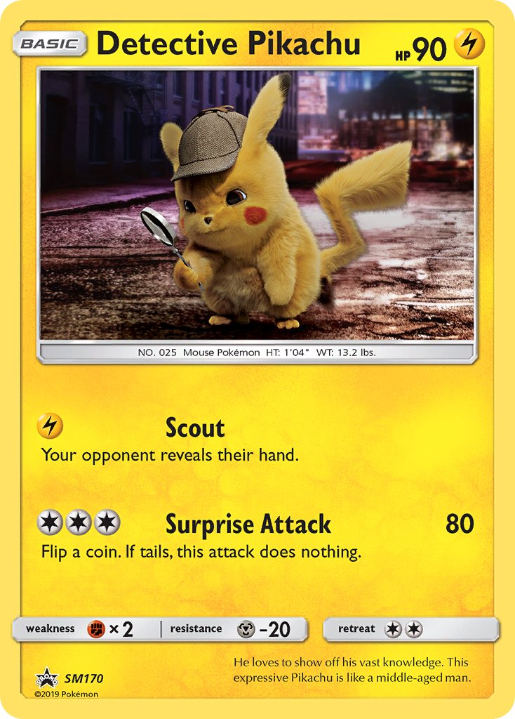 Detective Pikachu (SM170) [Sun & Moon: Black Star Promos] | GnG Games