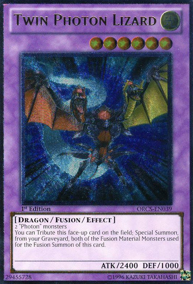 Twin Photon Lizard (UTR) [ORCS-EN039] Ultimate Rare | GnG Games