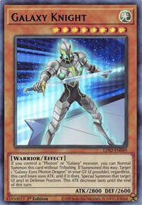 Galaxy Knight (Blue) [LDS2-EN049] Ultra Rare | GnG Games