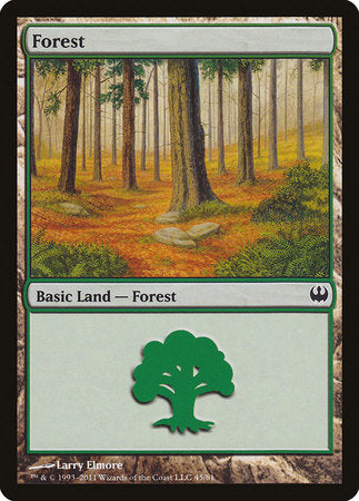 Forest (45) [Duel Decks: Knights vs. Dragons] | GnG Games