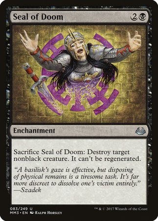 Seal of Doom [Modern Masters 2017] | GnG Games