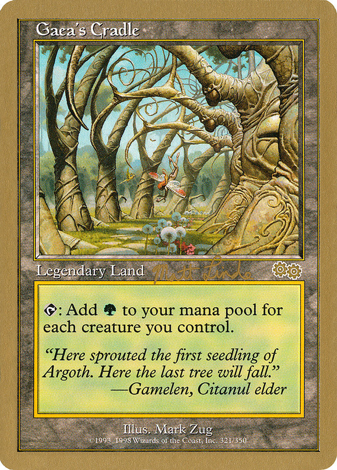 Gaea's Cradle (Matt Linde) [World Championship Decks 1999] | GnG Games