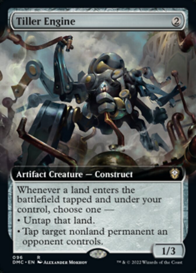 Tiller Engine (Extended Art) [Dominaria United Commander] | GnG Games