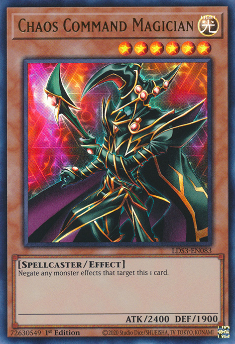 Chaos Command Magician [LDS3-EN083] Ultra Rare | GnG Games