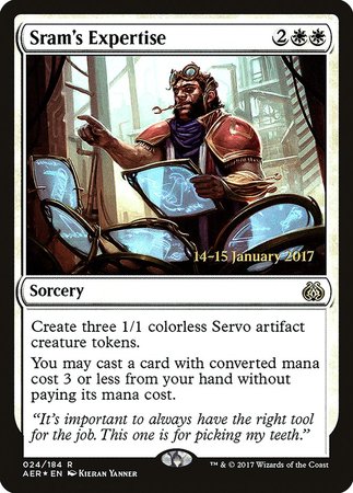 Sram's Expertise [Aether Revolt Promos] | GnG Games