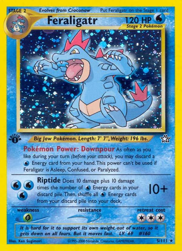 Feraligatr (5/111) [Neo Genesis 1st Edition] | GnG Games