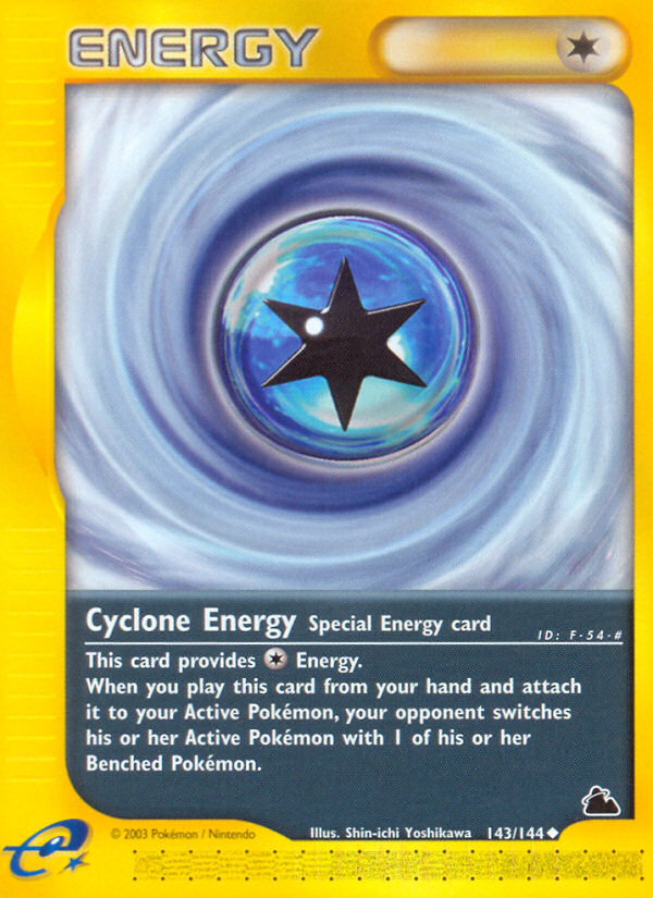 Cyclone Energy (143/144) [Skyridge] | GnG Games