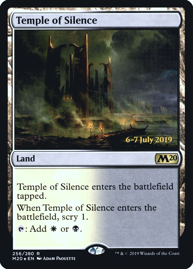 Temple of Silence  [Core Set 2020 Prerelease Promos] | GnG Games