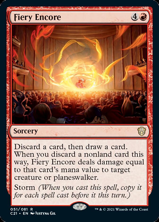 Fiery Encore [Commander 2021] | GnG Games