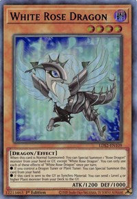 White Rose Dragon (Green) [LDS2-EN109] Ultra Rare | GnG Games