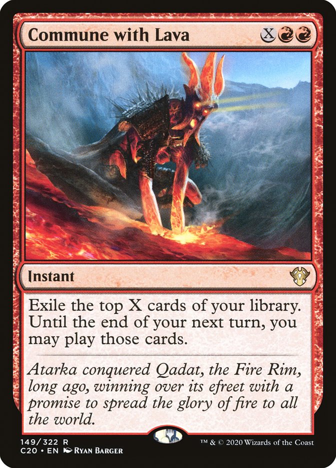 Commune with Lava [Commander 2020] | GnG Games