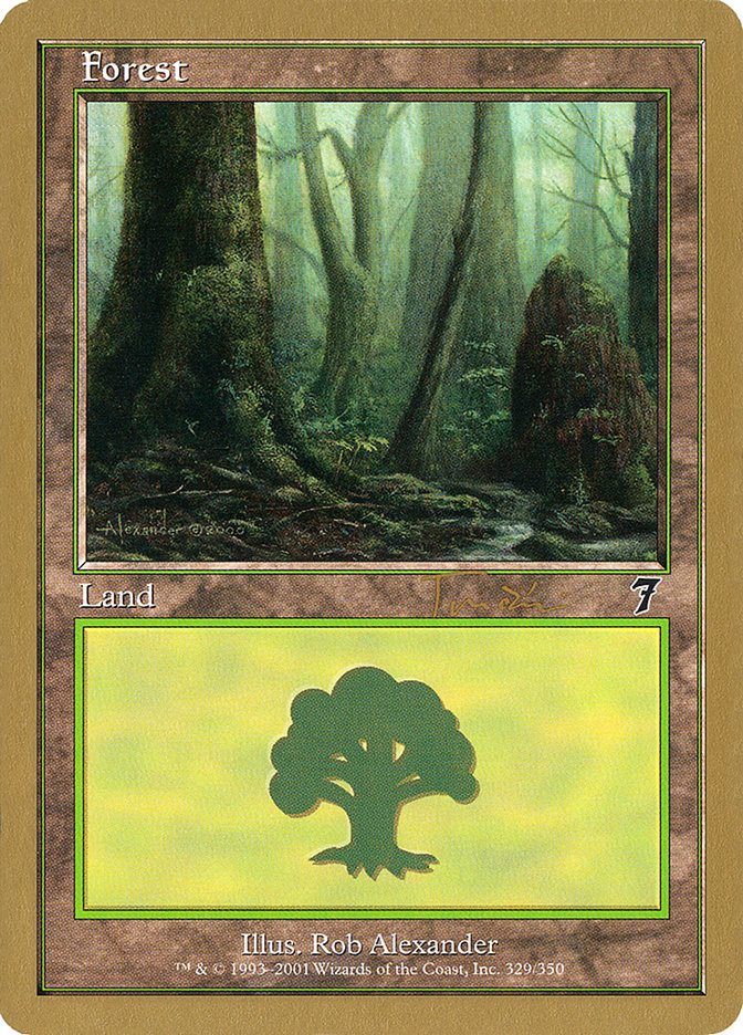 Forest (jt329) (Jan Tomcani) [World Championship Decks 2001] | GnG Games