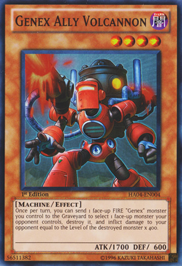 Genex Ally Volcannon [HA04-EN004] Super Rare | GnG Games