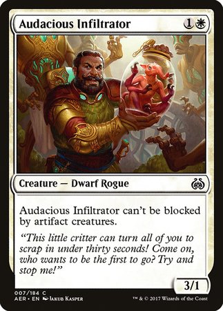 Audacious Infiltrator [Aether Revolt] | GnG Games