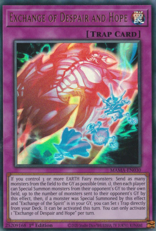 Exchange of Despair and Hope [MAMA-EN030] Ultra Rare | GnG Games