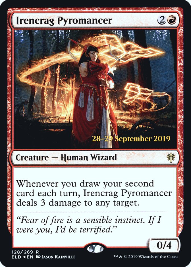 Irencrag Pyromancer  [Throne of Eldraine Prerelease Promos] | GnG Games