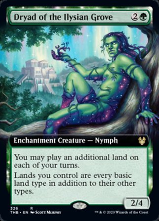 Dryad of the Ilysian Grove (Extended Art) [Theros Beyond Death] | GnG Games