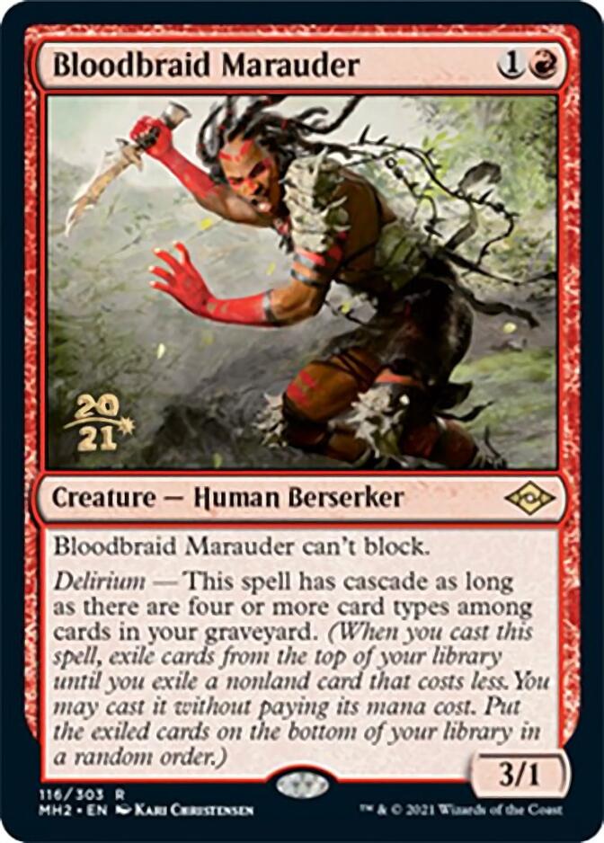 Bloodbraid Marauder [Modern Horizons 2 Prerelease Promos] | GnG Games