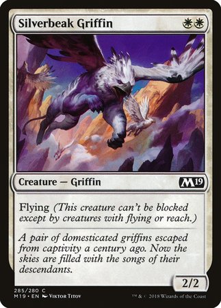 Silverbeak Griffin [Core Set 2019] | GnG Games