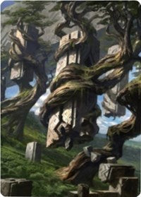 Forest 2 Art Card [Zendikar Rising Art Series] | GnG Games