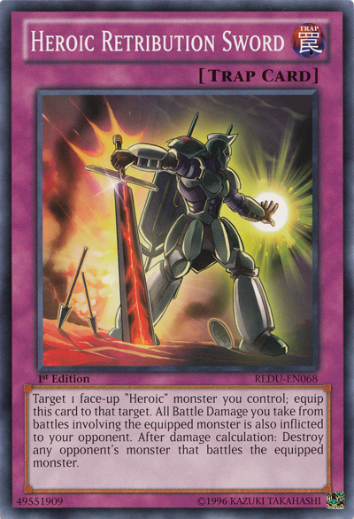 Heroic Retribution Sword [REDU-EN068] Common | GnG Games