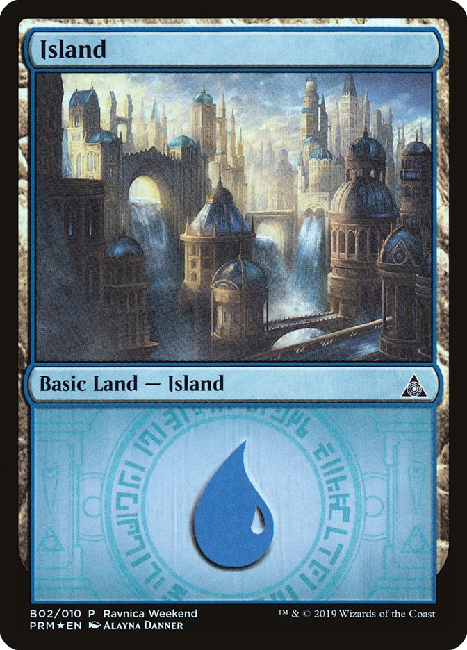 Island (B02) [Ravnica Allegiance Guild Kit] | GnG Games