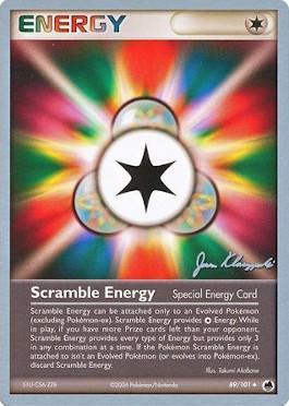 Scramble Energy (89/101) (Psychic Lock - Jason Klaczynski) [World Championships 2008] | GnG Games