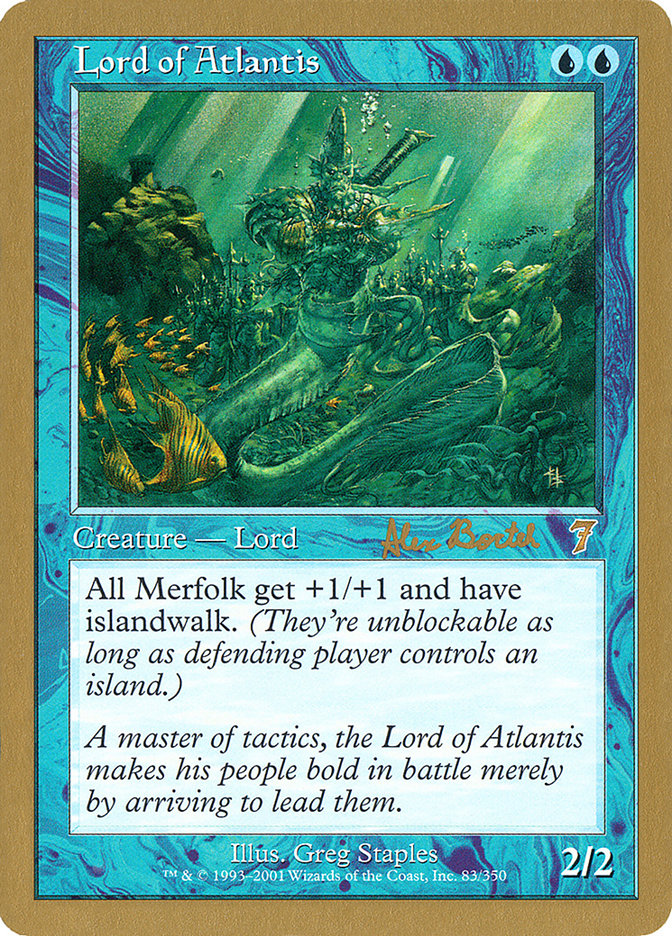 Lord of Atlantis (Alex Borteh) [World Championship Decks 2001] | GnG Games