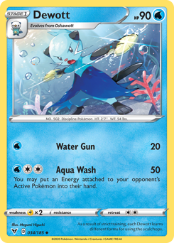 Dewott (034/185) [Sword & Shield: Vivid Voltage] | GnG Games